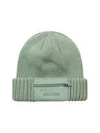 Czapki damskie - SEALSKINZ Colby Wodoodporna dzianinowa czapka z zamkiem błyskawicznym | jasnozielona | XXL | zimowa czapka beanie, Jasnozielony, XXL - miniaturka - grafika 1