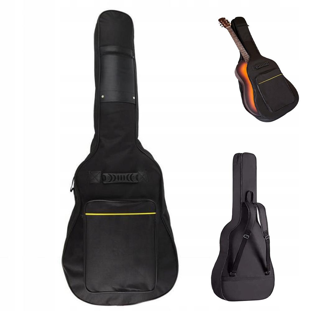 Torba Na Gitarę Plecak Na Gitarę 110CM Z Watowany