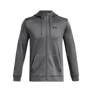UA ARMOUR FLEECE FZ HOODIE - Bluzy męskie - miniaturka - grafika 1