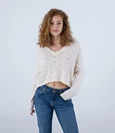 Bluzy damskie - Hurley Taylor V Neck Sweater Bluza damska - miniaturka - grafika 1