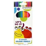 Szkolne artykuły papiernicze - Kredki ołówkowe Monsters 12 kolorów 12 sztuk - miniaturka - grafika 1