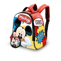 Plecak mały neoprenowy Mickey MI10220 - Plecaki szkolne i tornistry - miniaturka - grafika 1