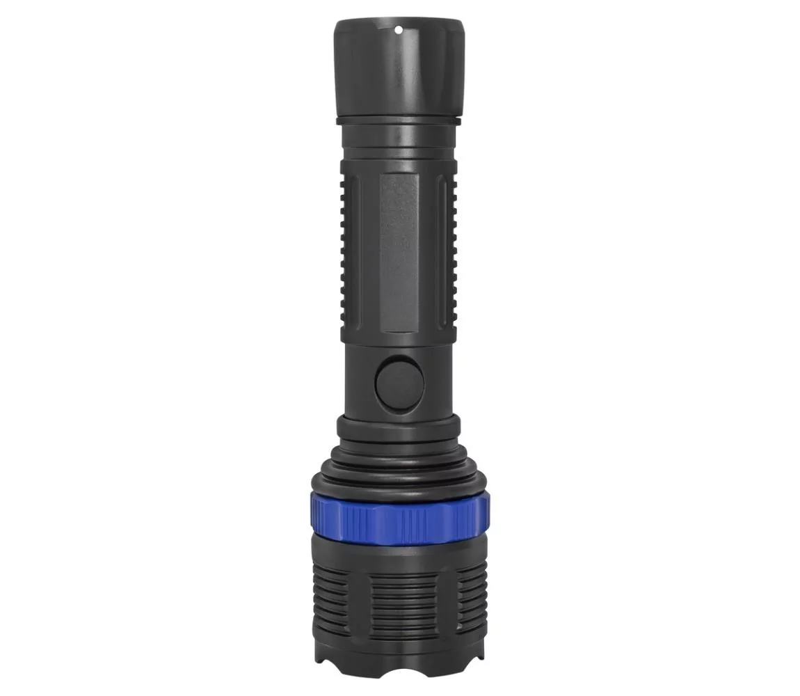 Sencor - LED Latarka LED/1W/3xAA IP22 czarna/niebieska