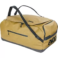 Torby męskie - Wodoodporna torba podróżna EVOC DUFFLE BAG 60 (odpinany pasek do noszenia, oddzielna kieszeń zewnętrzna, uniwersalne zastosowanie, system BRACE LINK, nie zawiera PVC, wodoodporna), Curry/Czarny - miniaturka - grafika 1