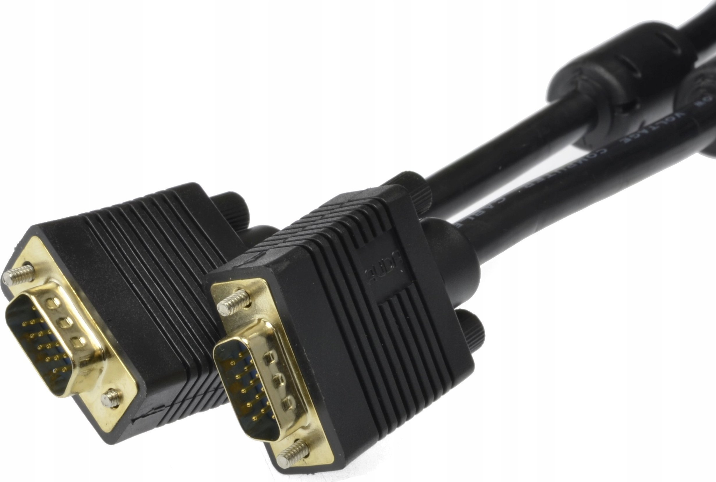 Kabel Pawonik D-Sub VGA - D-Sub VGA 20m czarny