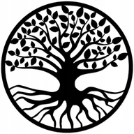 Dekoracje domu - Drzewo Życia Ażurowa Dekoracja Tree Of Life Obraz 3D ozdoba Na Ścianę 30 cm - miniaturka - grafika 1