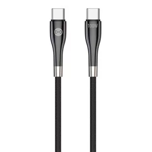 Kabel USB Typ-C - USB Typ-C FOREVER Sleek 100W 1 m Czarny - Kable USB - miniaturka - grafika 1