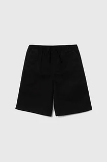 Spodnie i spodenki dla chłopców - Vans szorty dziecięce RANGE ELASTIC WAIST SHORT II BOYS kolor czarny regulowana talia - grafika 1