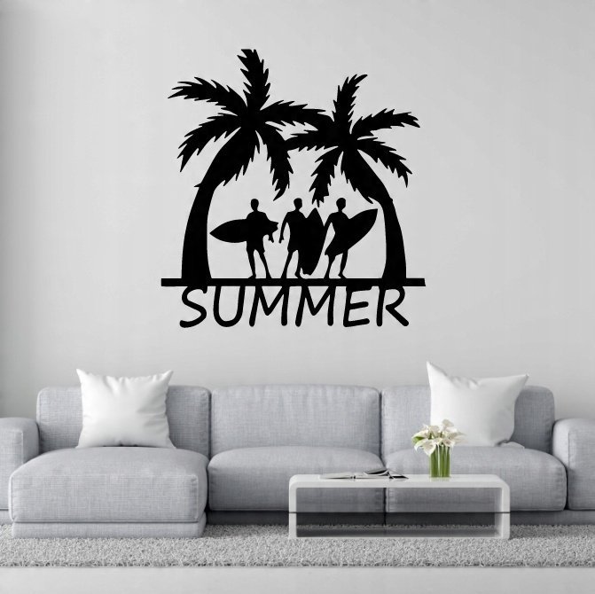 DEKORACJA ścienna Obraz wzór LATO SCENERIA