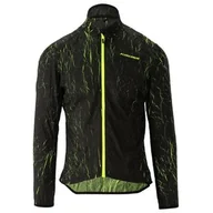 Kurtki rowerowe - Kurtka rowerowa KROSS Ether ( L) Czarno-zielony - miniaturka - grafika 1