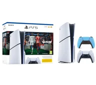 Konsole Playstation - Sony PlayStation 5 Slim E Chassis PS5 1TB z napędem EA SPORTS FC 26 Bundle + Dodatkowy Pad Gwiezdny błękit - miniaturka - grafika 1