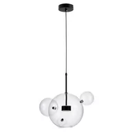 Lampy sufitowe - Lumina Deco Deco NOWOCZESNA LAMPA WISZĄCA CZARNA NERONI W4 LDP 6016-4 (BK) - miniaturka - grafika 1