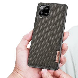 Dux Ducis Fino etui pokrowiec pokryty nylonowym materiałem Samsung Galaxy A42 5G zielony - Etui i futerały do telefonów - miniaturka - grafika 6