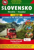 Przewodniki - Słowacja 1:100t Atlas Samochodowy Turystyczny Freytag Berndt - miniaturka - grafika 1
