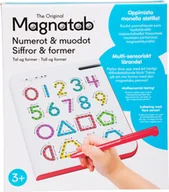 Zabawki interaktywne dla dzieci - Magnatab - Numbers and shapes - miniaturka - grafika 1