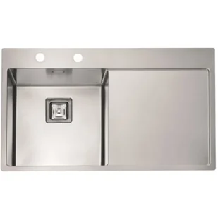 Alveus STYLUX 50-FS stal SATYNA 1084293 - Zlewozmywaki - miniaturka - grafika 1