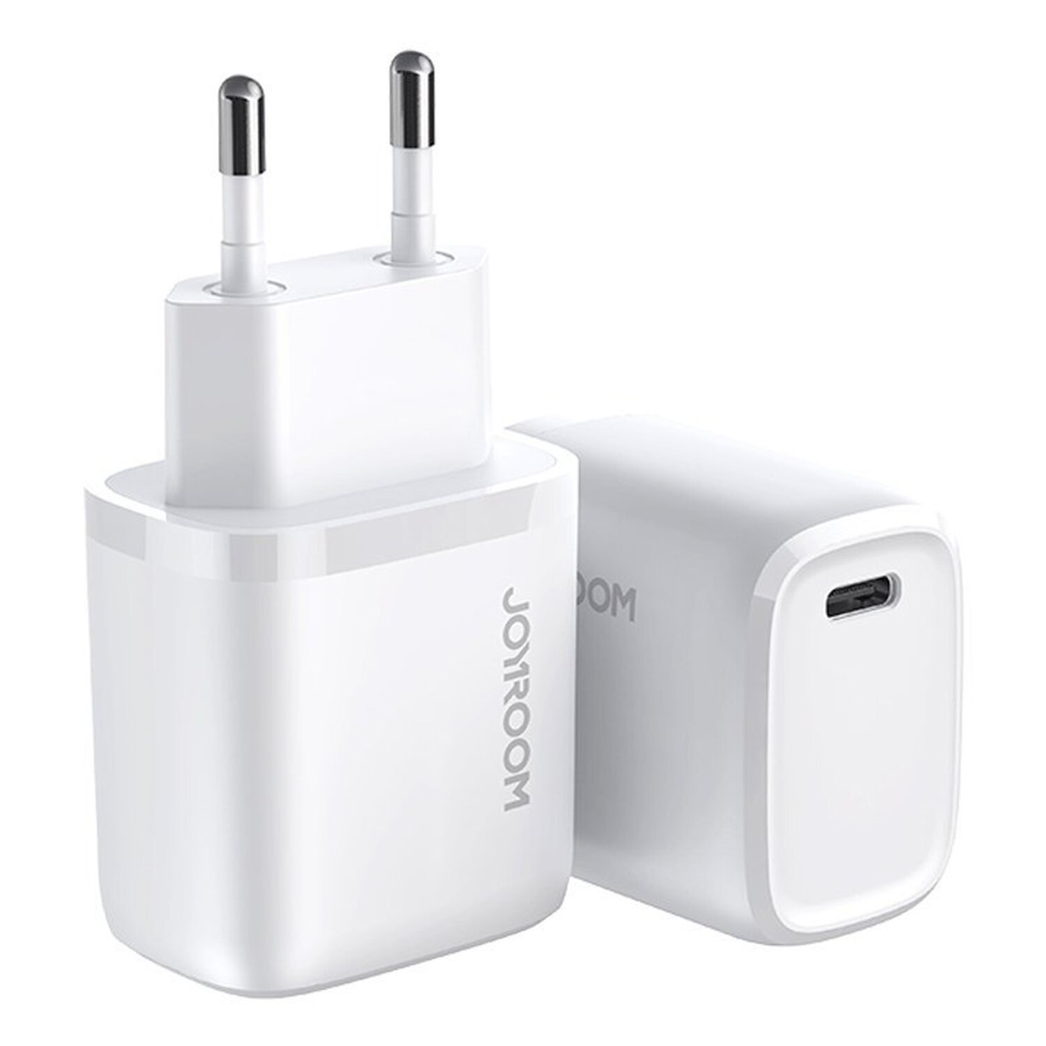 Joyroom 20W Quick Charge 3.0 szybka ładowarka sieciowa ładowarka do telefonu komórkowego USB typu C kompatybilna ze smartfonami biały