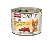 Mokra karma dla kotów - Animonda Carny Kitten Koktajl drobiowy 200g mokra karma dla kota 200g - miniaturka - grafika 1