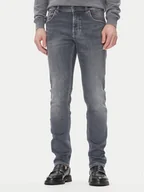 Spodnie męskie - Bugatti Jeansy 3108D 76671C Szary Slim Fit - miniaturka - grafika 1