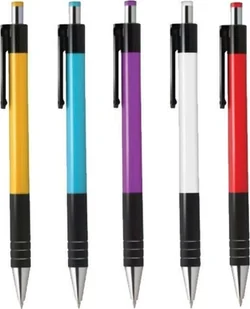 Tetis Długopis automatyczny 0.5mm niebieski 20szt - Długopisy - miniaturka - grafika 1