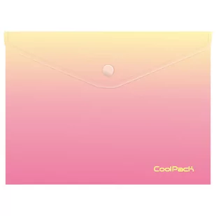 Patio Koperta na dokumenty A4 na zatrzask Gradient peach 03302 CoolPack - Teczki i skoroszyty - miniaturka - grafika 1