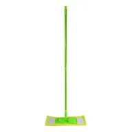 Miotły, szufle, mopy - Mop Hit Micro Zielony Z Drążkiem Teleskopowym F... - miniaturka - grafika 1