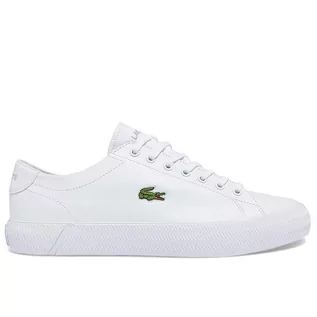 Trampki męskie - Buty Lacoste Vulcanized 741CMA0014-21G - białe - grafika 1