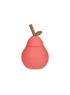 Kubek Ze Słomką Pear Cup Cherry Red Oyoy - Kubki dla dzieci - miniaturka - grafika 1