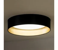 Lampy sufitowe - Duolla - LED Plafon ROLLER LED/24W/230V śr. 45 cm czarny/złoty - miniaturka - grafika 1