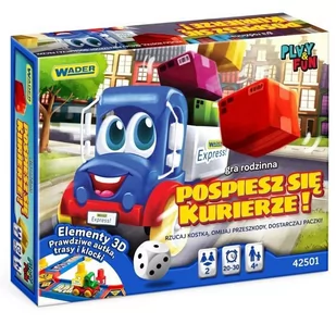 Wader Gra Pospiesz się Kurierze - Gry planszowe - miniaturka - grafika 1