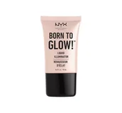 Pudry do twarzy - NYX Professional MakeUp Professional MakeUp Born To Glow Liquid Illuminator rozświetlacz do twarzy 18ml 65971-uniw - miniaturka - grafika 1