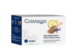Colway ColMega Mono estry kwasów omega 60 kaps. - Suplementy naturalne - miniaturka - grafika 1