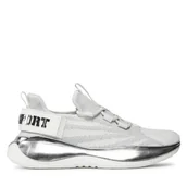 Sneakersy męskie - Sneakersy Plein Sport The Bubble Gen.X.02 Tiger FACS USC0432 STE003N Biały - miniaturka - grafika 1