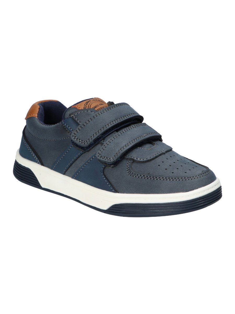 Chłopięce sneakersy z podwójnym rzepem niebieskie American Club r.32