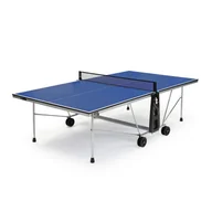 Tenis stołowy - CORNILLEAU STÓŁ TENISOWY 100 INDOOR NIEBIESKI - miniaturka - grafika 1