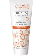 Balsamy i kremy do ciała - Dr.Sea, Wielofunkcyjny krem odżywczy do ciała z rokitnikiem i mango, 200ml - miniaturka - grafika 1
