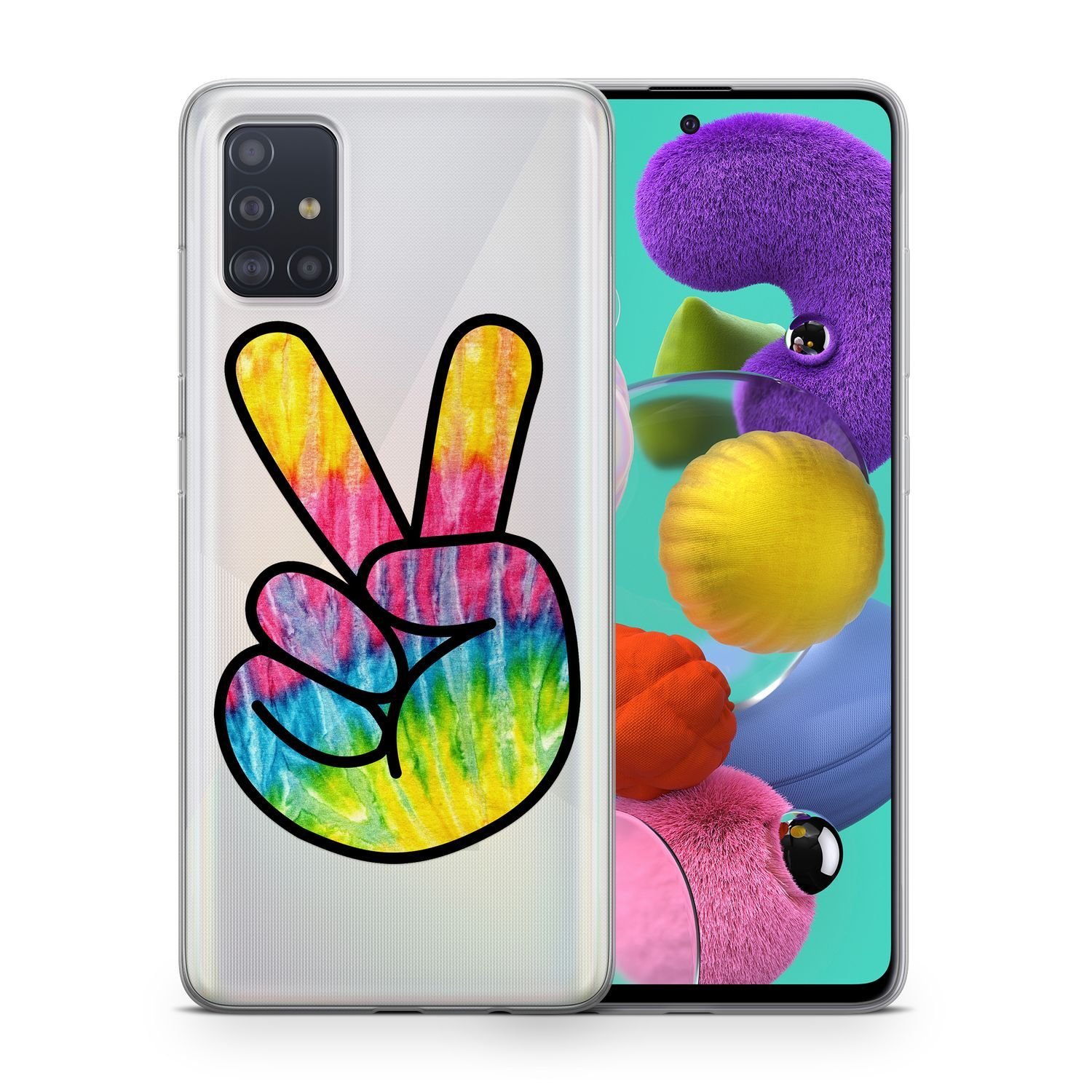 Etui na telefon komórkowy Pokrowiec ochronny na Samsung Galaxy S9 Plus Pokrowiec na etui Bumper Cases TPU, Model: Samsung Galaxy S9 Plus, Wybierz wzór: Peace