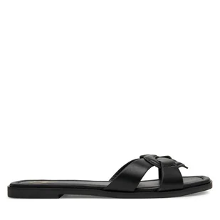 Klapki LOVE MOSCHINO JA28092G1MIA0000 Czarny - Klapki i japonki damskie - miniaturka - grafika 1