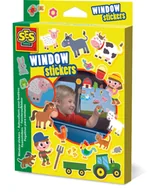 Artykuły biurowe - SES NL Naklejki na szybę - Farma - miniaturka - grafika 1