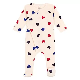 Petit Bateau Piżama Dobrze Śpij Unisex-Bimbi, White Avalanche/Wielobarwny, 9 miesięcy - Śpiochy dla niemowląt - miniaturka - grafika 1