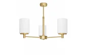 Lampy sufitowe - Złoty żyrandol 3-punktowy KR-S3AR - miniaturka - grafika 1