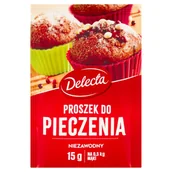 Proszki do pieczenia, drożdże - Proszek do pieczenia DELECTA niezawodny 15 g - miniaturka - grafika 1