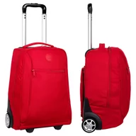 Plecaki szkolne i tornistry - Plecak Szkolny Na Kółkach Coolpack Compact Rpet Red F086642 - miniaturka - grafika 1