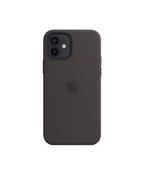 Etui i futerały do telefonów - Etui do iPhone 12 mini Apple Silicone Case z MagSafe - czarne - miniaturka - grafika 1