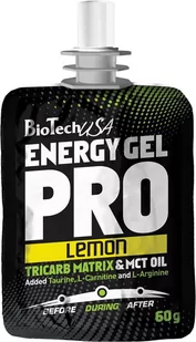 BioTech Energy Gel Professional 60g - Produkty energetyczne i izotoniki - miniaturka - grafika 1