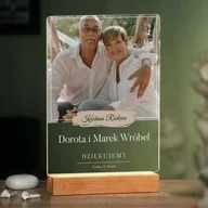 Ramki na zdjęcia - Lampka ramka XL z wydrukiem na szkle akrylowym i podświetleniem LED - miniaturka - grafika 1