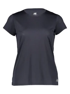 New Balance Koszulka "Core" w kolorze granatowym do biegania - Koszulki sportowe damskie - miniaturka - grafika 1