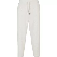 Spodenki męskie - Urban Classics Spodnie dresowe 90., luźne męskie spodnie do biegania, krój Regular Fit z logo Urban Classics, dostępne, jasnoszary, M - miniaturka - grafika 1