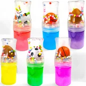 Zabawki sensoryczne - SLIME ZESTAW DO ROBIENIA GLUTÓW W TUBIE GLUT PIŁKA KULECZKI MASA PLASTYCZNA - miniaturka - grafika 1