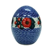 Wielkanoc - Ceramiczna pisanka średnia Ceramika Bolesławiec - miniaturka - grafika 1